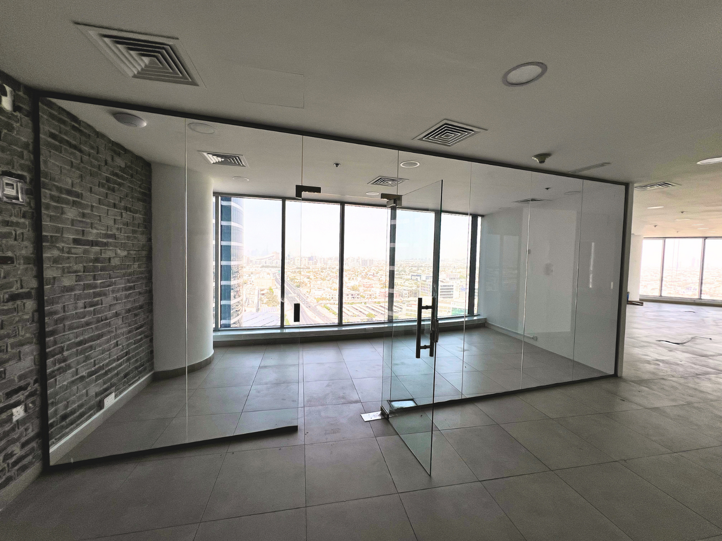 Commercial Corner Unit | Partitioned w/ Conference