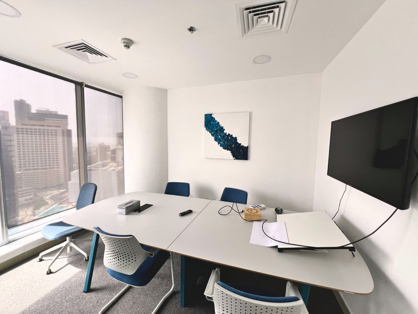 Fitted Office with Partition | Grade A Tower