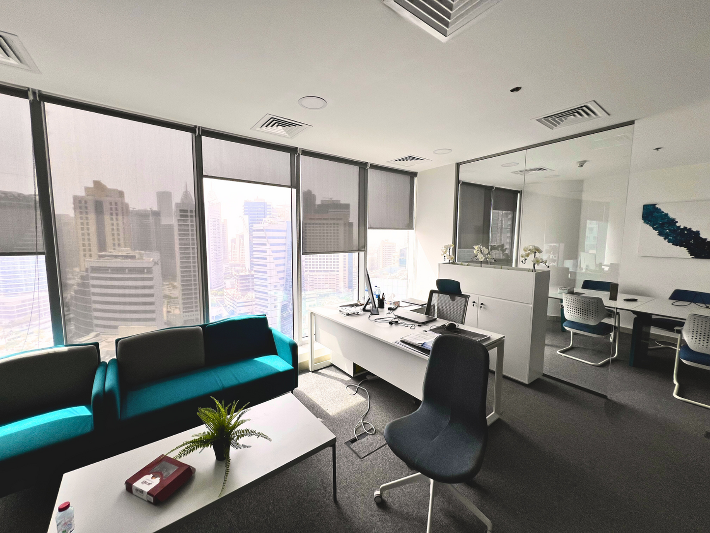Fitted Office with Partition | Grade A Tower